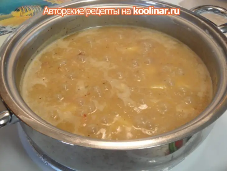 Морской крем суп: шаг 5