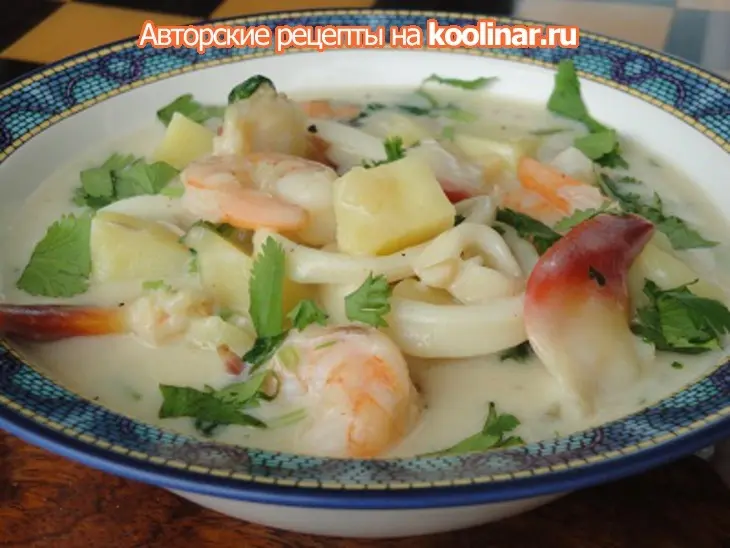 Морской крем суп: шаг 9