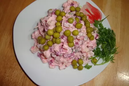 Винегрет с яблочком: шаг 3