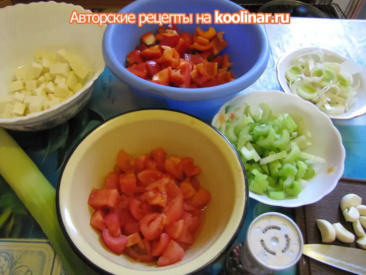 Сыр по-шопски: шаг 1