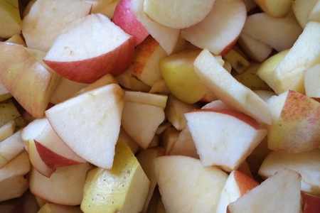 Ароматный яблочный пирог с имбирем, апельсиновой цедрой и ягодным джемом. (дуэль): шаг 2