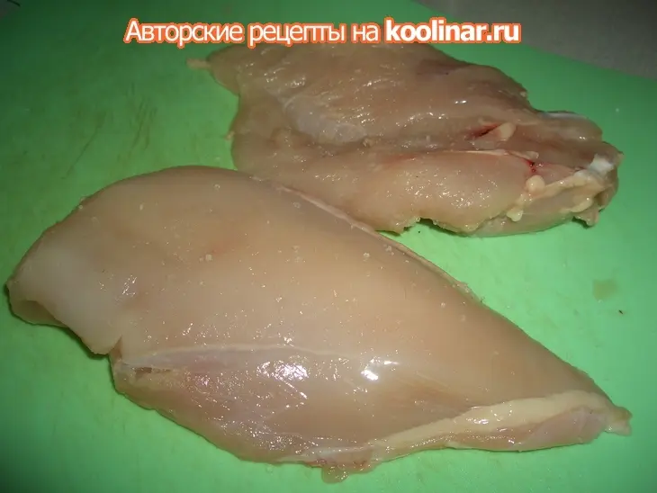 Куриная нарезка (в пароварке): шаг 1