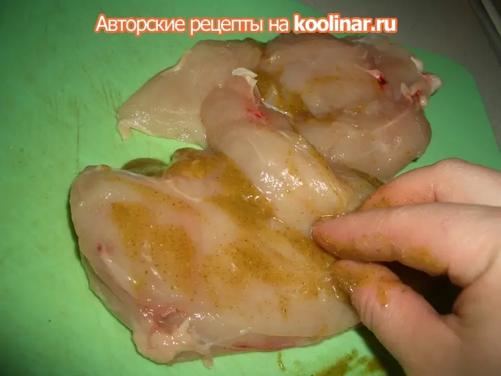 Куриная нарезка (в пароварке): шаг 4