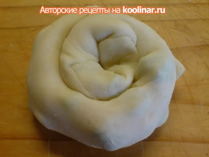 Китайские лепёшки/лао-бин/shanghaj  scallion pancakes: шаг 4