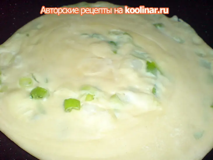 Китайские лепёшки/лао-бин/shanghaj  scallion pancakes: шаг 6