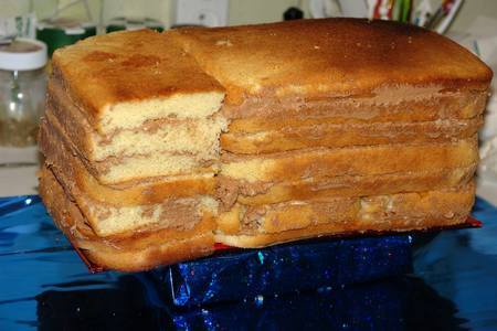 Торт "тюнингованный уаз"  + бонус торт "тилимилитрямдия" для моих родных сестричек-двойняшек: шаг 2