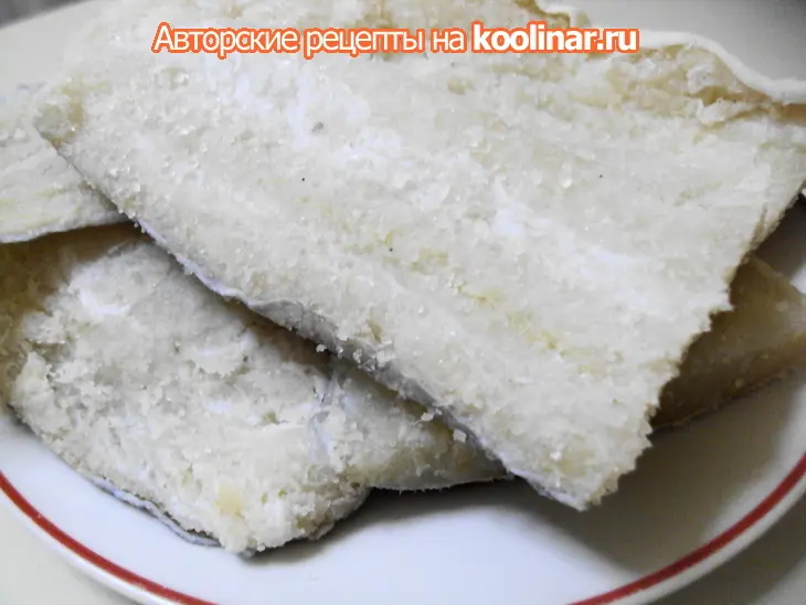 Бакалярос скордаля.: шаг 1