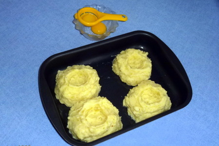 Яйца в картофельных гнёздышках: шаг 6
