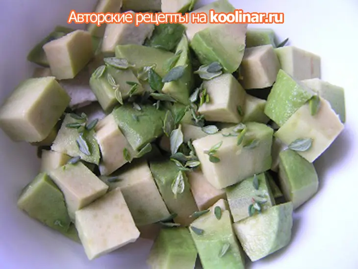 Салат мартовский фьюжн: шаг 1