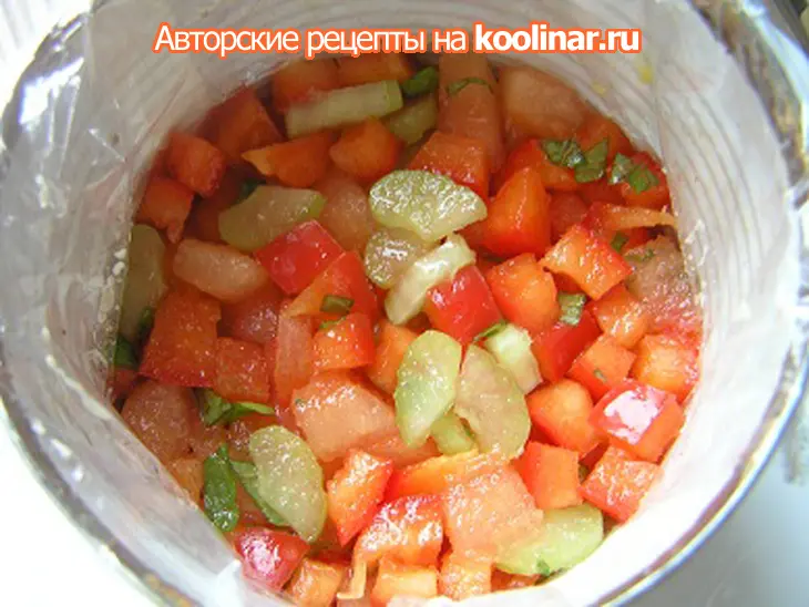 Салат мартовский фьюжн: шаг 7