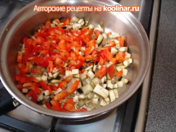 Домашние, цветные каннелони  запеченные в соусе из сельдерея: шаг 9
