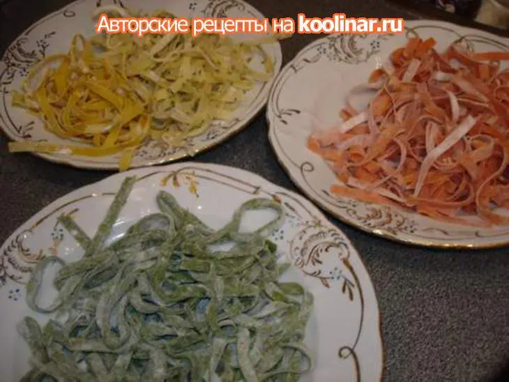 Домашние, цветные каннелони  запеченные в соусе из сельдерея: шаг 16