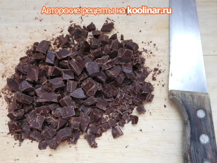 Кексы  с шоколадной крошкой: шаг 6
