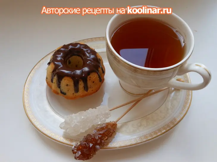Кексы  с шоколадной крошкой: шаг 14