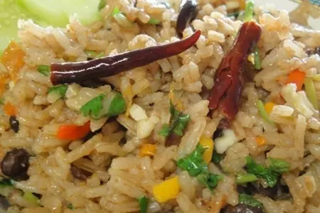 Гарнир к мясу по мексикански: шаг 8