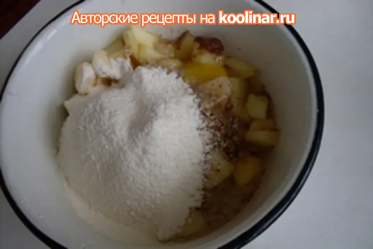 Пирог подснежник: шаг 3