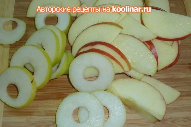 Фруктовый пирог " яблочно-грушевая дружба с клюквой": шаг 4