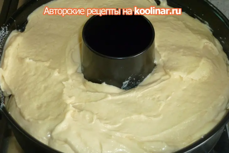 Фруктовый пирог " яблочно-грушевая дружба с клюквой": шаг 6