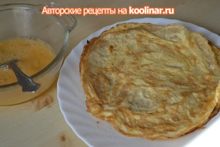 А-ля штрудель с курицей и грибами: шаг 2