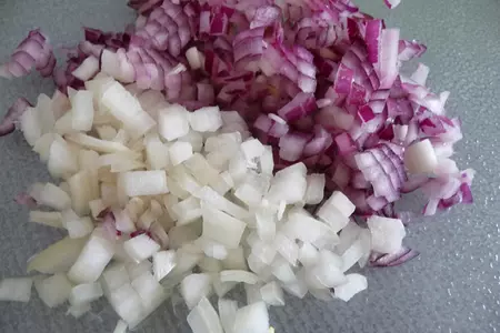 Acili ezme salata или острый салат: шаг 1