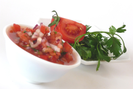 Acili ezme salata или острый салат: шаг 4