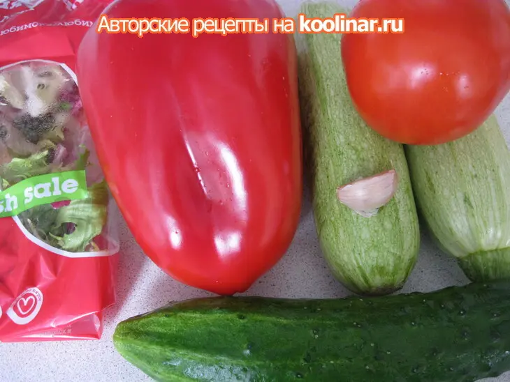 Салат "весеннее настроение": шаг 1