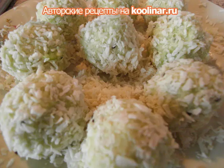 Постный торт "кокосово-ягодное наслаждение": шаг 4