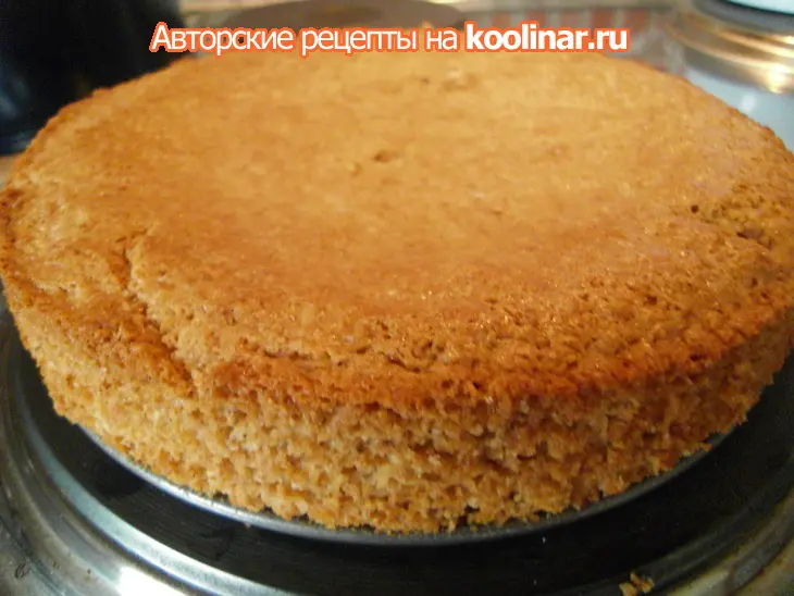 Постный торт "кокосово-ягодное наслаждение": шаг 5