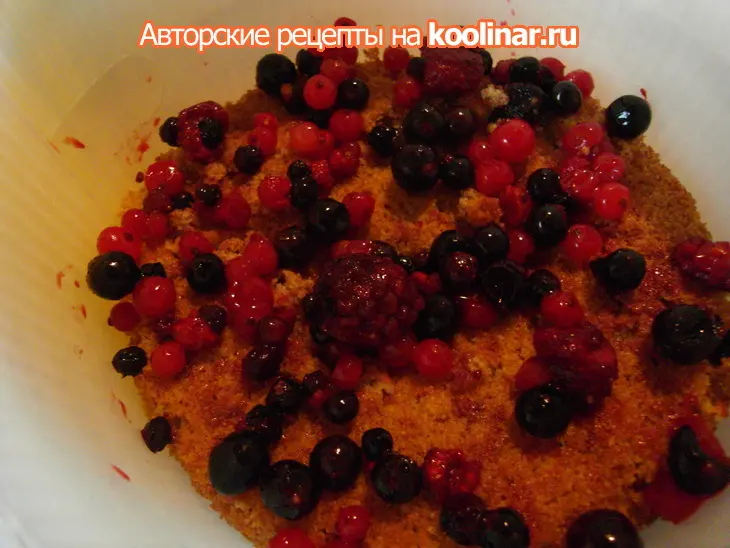 Постный торт "кокосово-ягодное наслаждение": шаг 7
