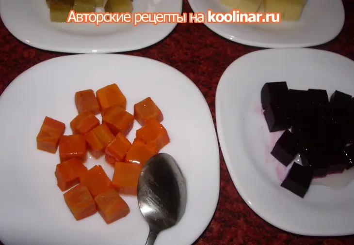 Винегрет "кубик рубика": шаг 6