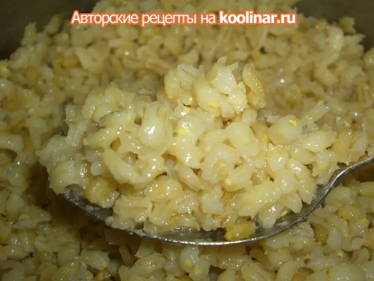 Перловая каша со свининой в горчице: шаг 7