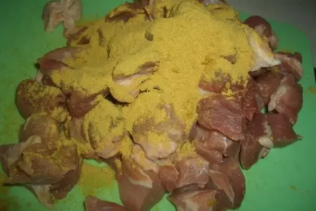 Перловая каша со свининой в горчице: шаг 9