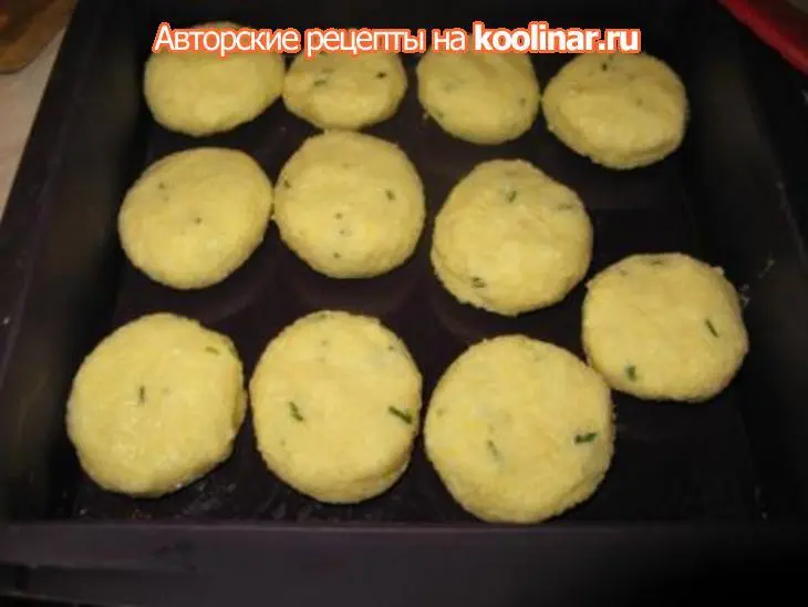 Пшенные крупеники с яблоком и розмарином: шаг 1