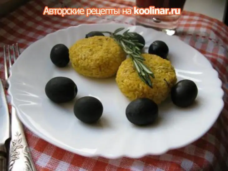 Пшенные крупеники с яблоком и розмарином: шаг 2