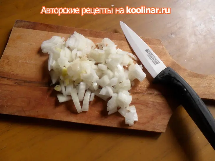 Куриная печёнка с грибами: шаг 1