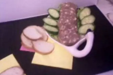 Колбаса мясная   паровая с желатином: шаг 2