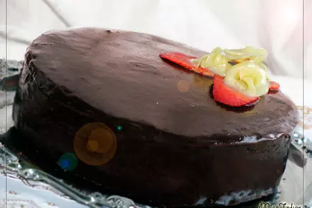 Брауни "элегантность шоколада": шаг 15