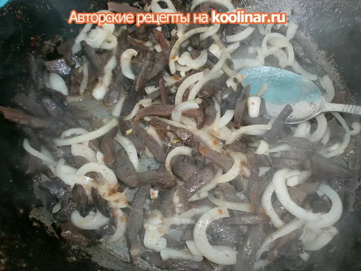Куриные желудки по китайски: шаг 5