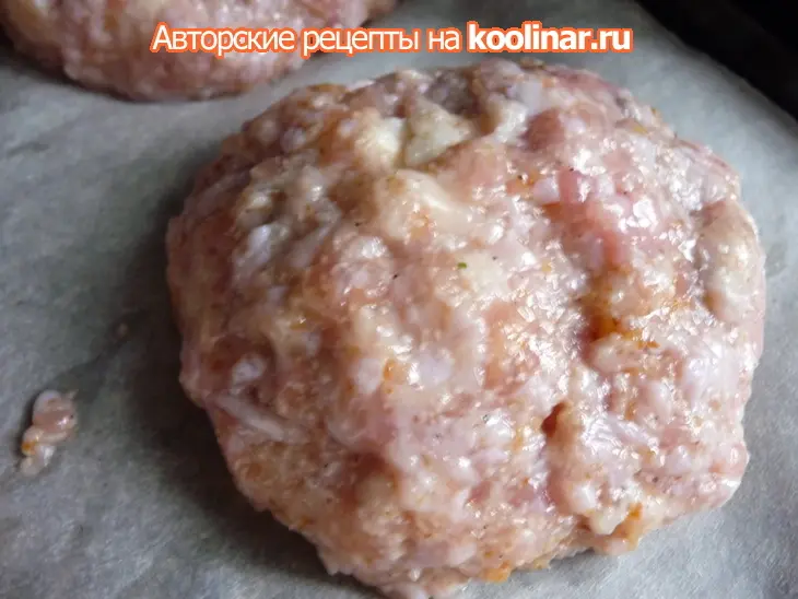 Зразы куриные с фасолью: шаг 3