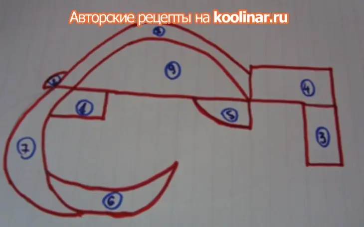 Торт "дракон": шаг 3