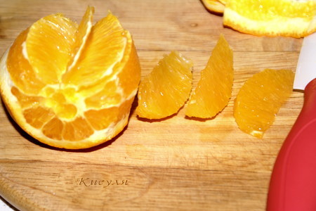 Шоколадная лапша с карамельно-апельсиновым соусом: шаг 5