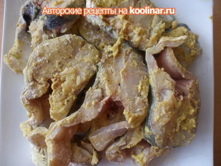 Сайда запеченная под молочно-луковым соусом: шаг 3
