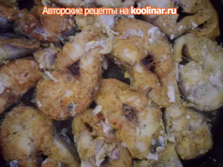 Сайда запеченная под молочно-луковым соусом: шаг 4