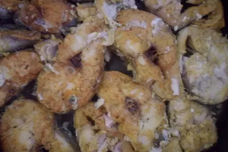Сайда запеченная под молочно-луковым соусом: шаг 4