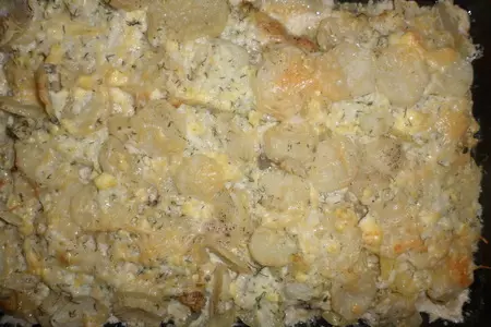 Сайда запеченная под молочно-луковым соусом: шаг 13