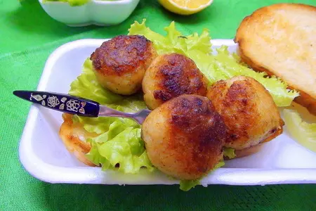 Рыбные шарики в розмариновом дыму (коптим дома!) в подарок прекрасному кулинару виктории passion1963: шаг 10