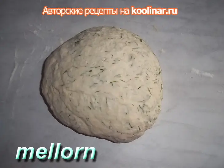 Укропные сконсы с соленой рыбкой: шаг 4