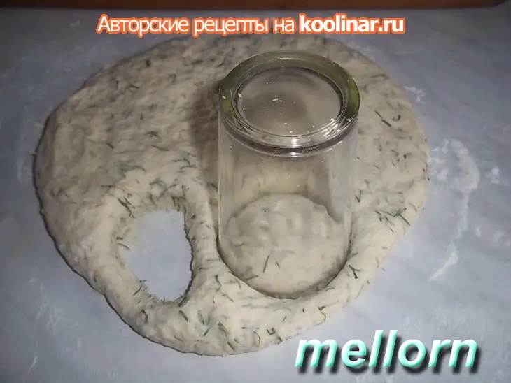Укропные сконсы с соленой рыбкой: шаг 5