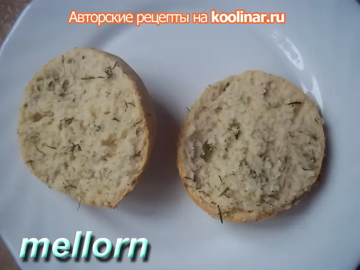 Укропные сконсы с соленой рыбкой: шаг 6