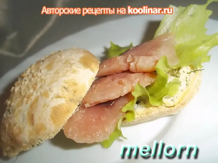 Укропные сконсы с соленой рыбкой: шаг 8